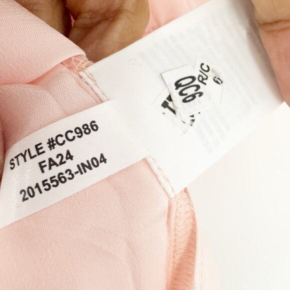 J. Crew Relaxed Fit Bungalow Popover Top Short Sleeve Crepe Delicate Bloom S NWT - Picture 6 of 10